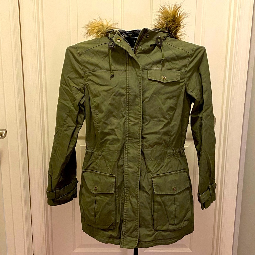 Womens Parka with Fur Hood